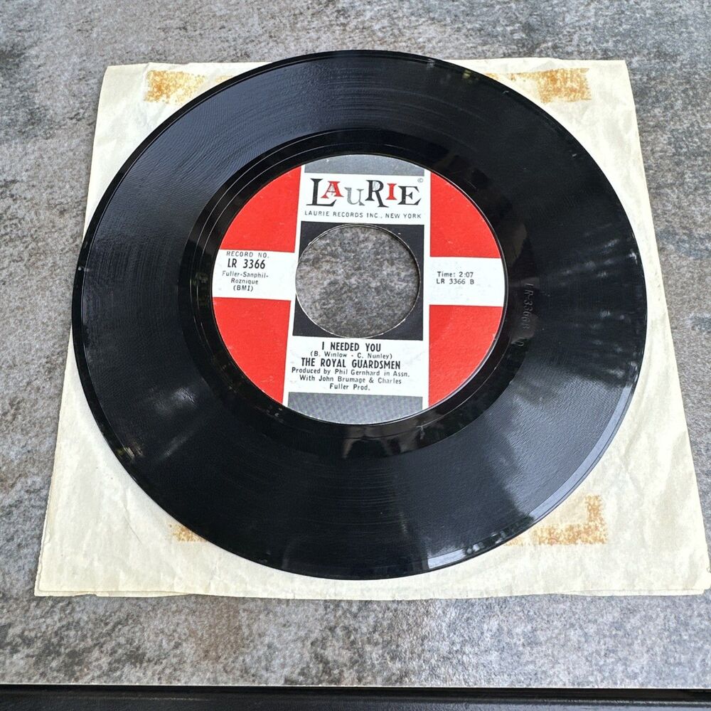 The Royal Guardsmen 45 “Snoopy Vs. The Red Baron”‎ “I Need You”